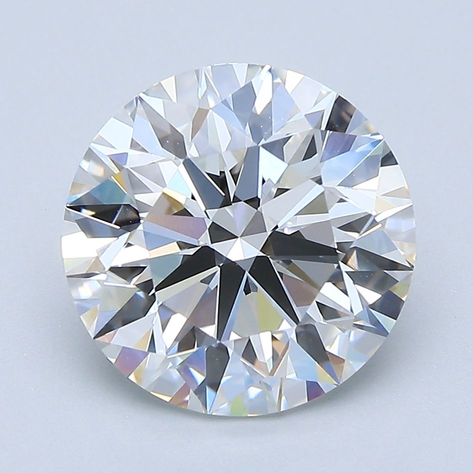 3.73 ct Round diamond