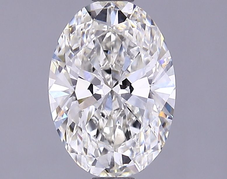 1.37 ct. oval Lab Grown Diamond front image
