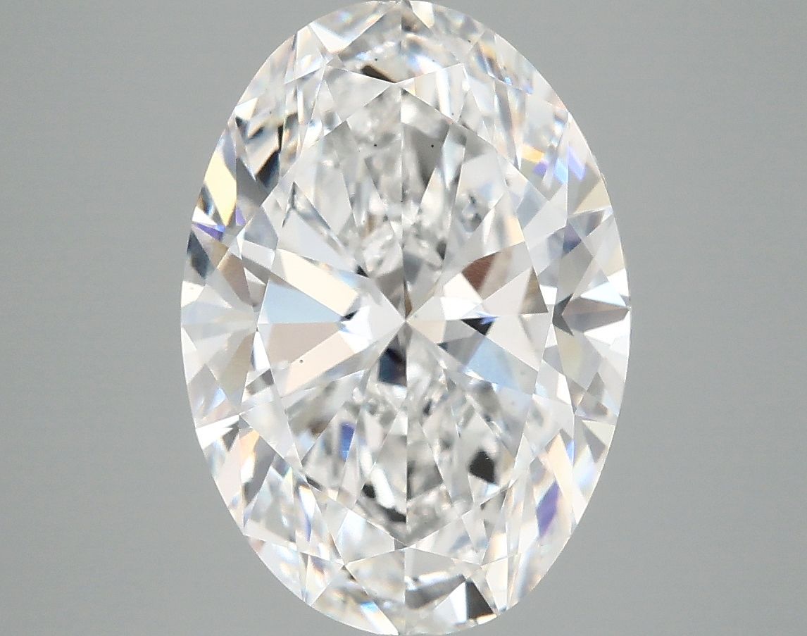 5.01 ct. oval Lab Grown Diamond front image