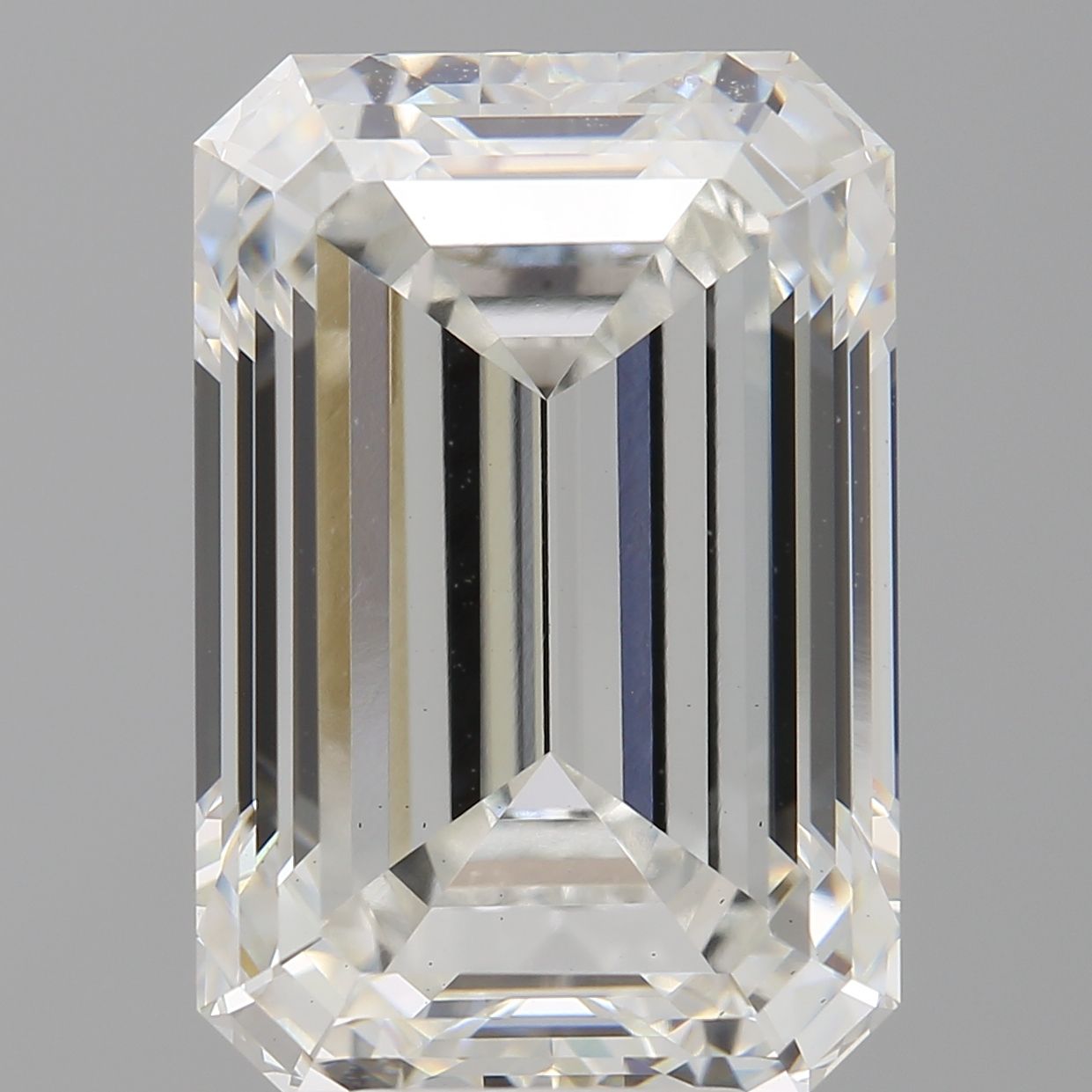 8.09 ct. emerald Lab Grown Diamond front image