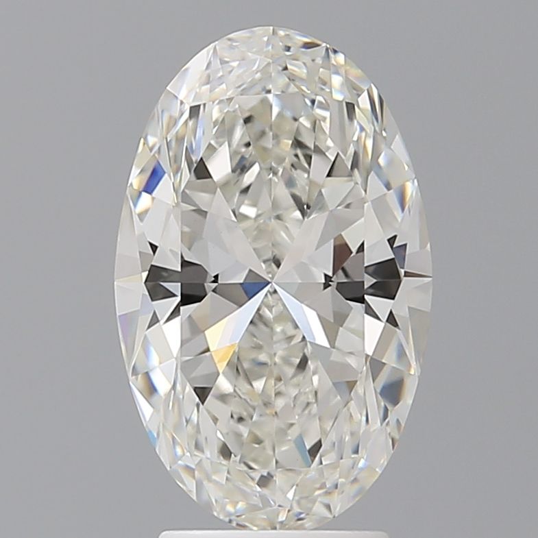 3.45 ct. oval Lab Grown Diamond front image