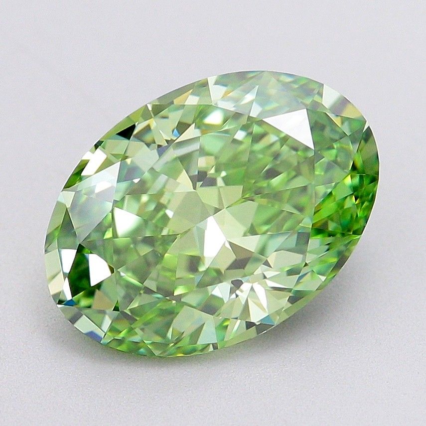 3.02 ct. oval Lab Grown Diamond front image