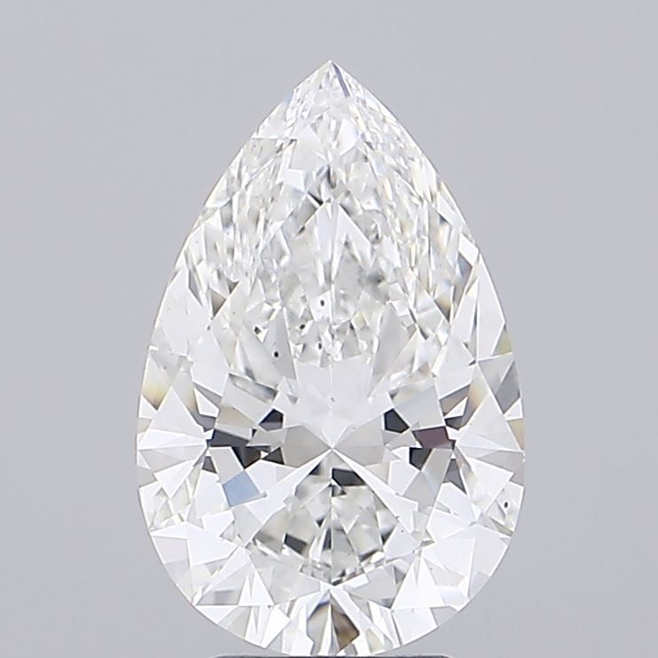 4.10 ct. pear Lab Grown Diamond front image