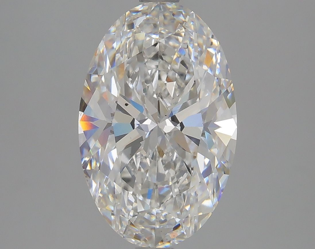 3.57 ct. oval Lab Grown Diamond front image