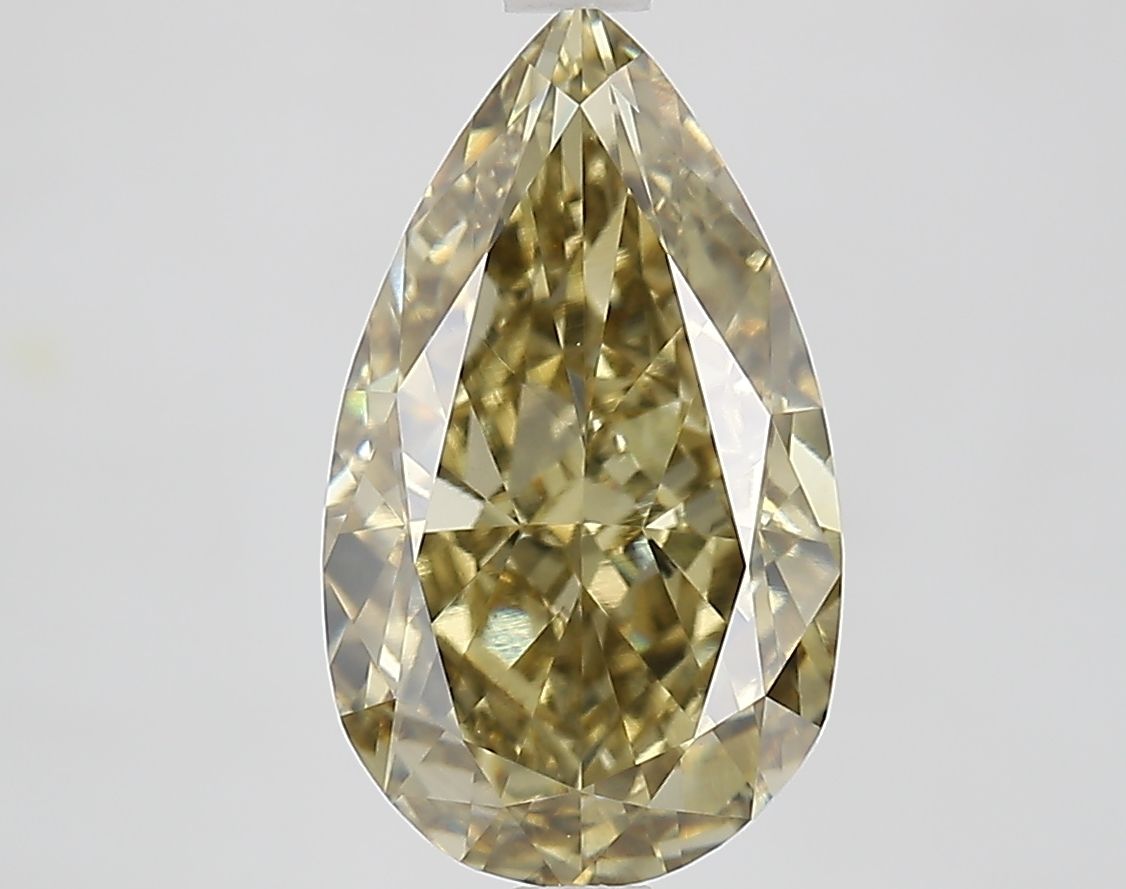 4.09 ct. pear Lab Grown Diamond front image