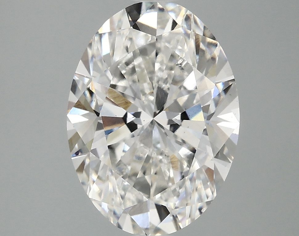 3.02 ct. oval Lab Grown Diamond front image