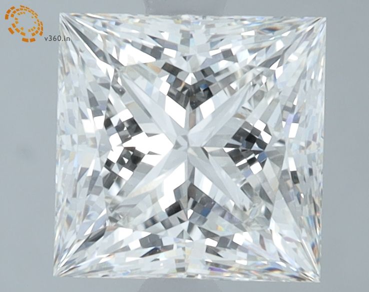 2.39 ct Princess diamond
