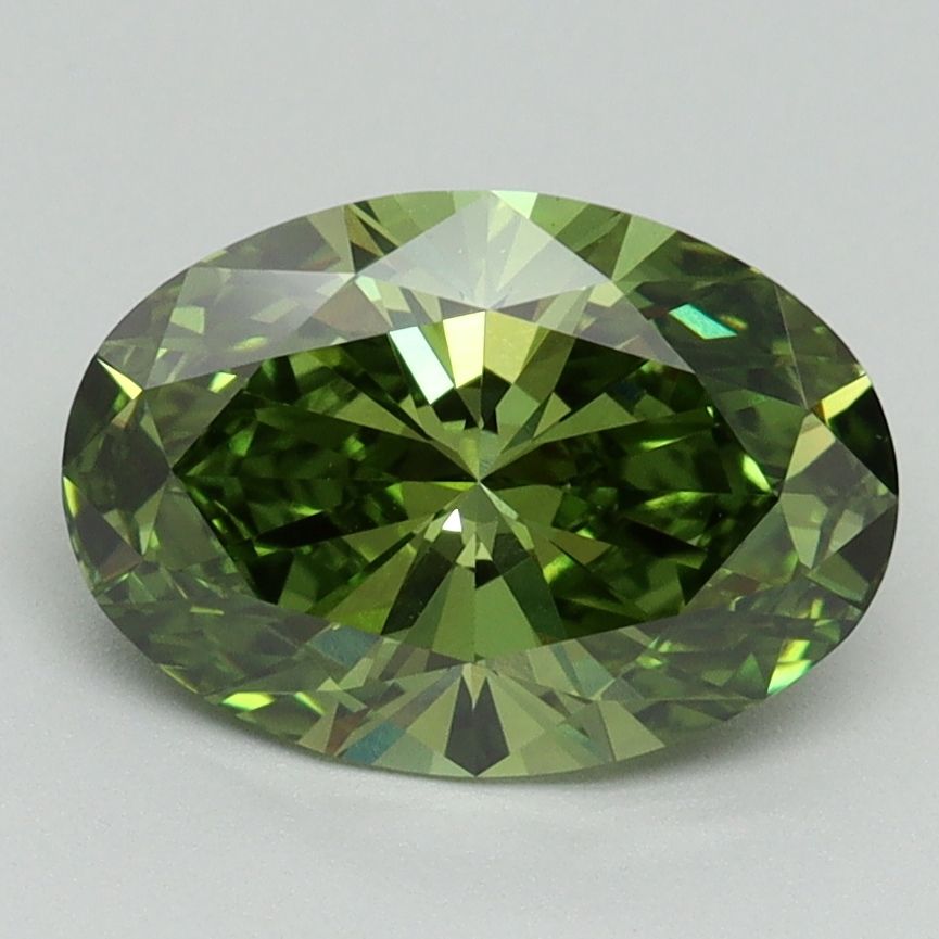 2.07 ct. oval Lab Grown Diamond front image