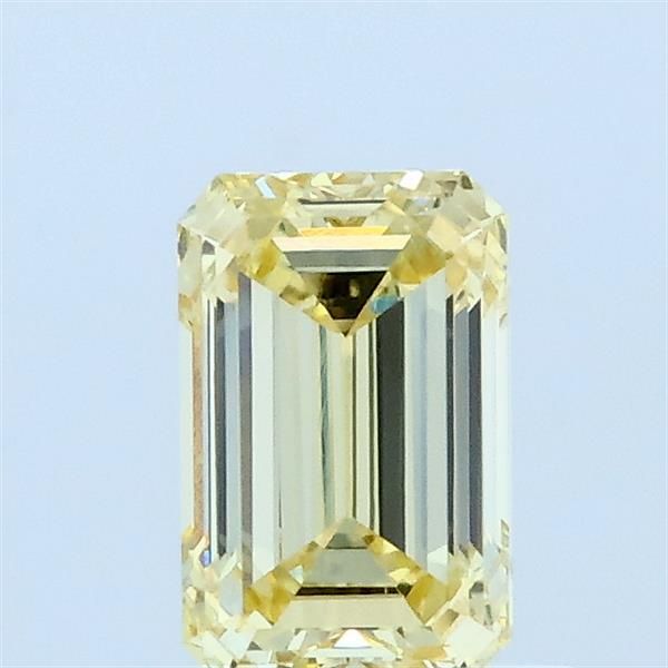 0.83 CT Fancy Yellow EMERALD