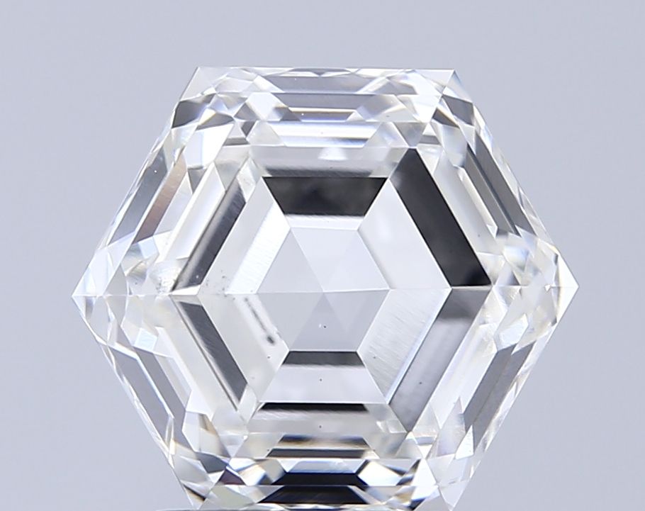 3.01 ct lab-grown Hexagonal Diamond