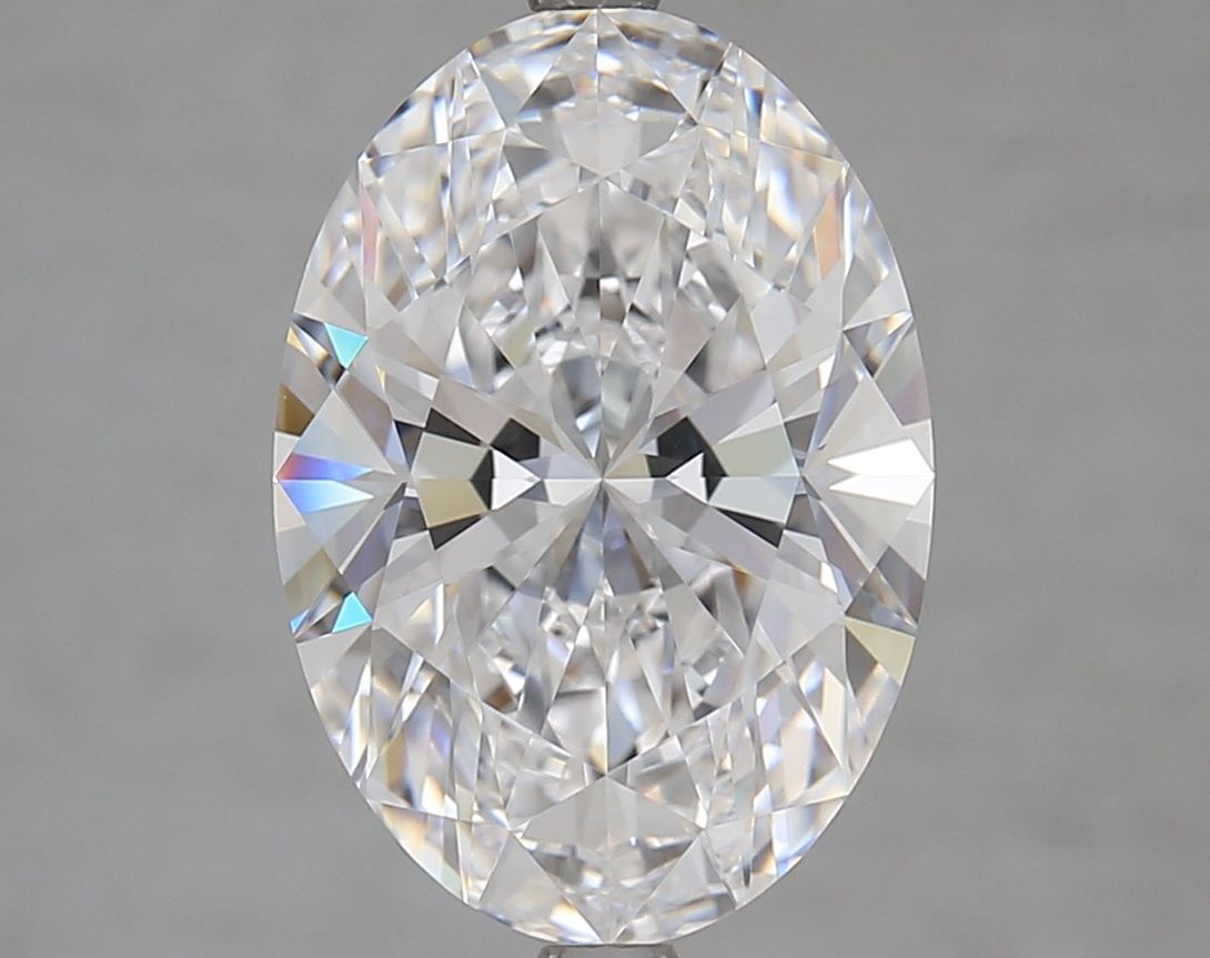 5.09 ct. oval Lab Grown Diamond front image