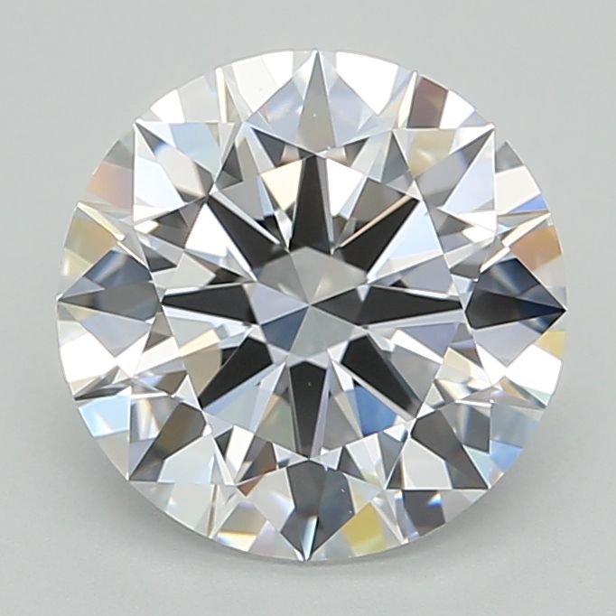Diamant Rond 2.79 ct - Couleur D - Pureté VVS1