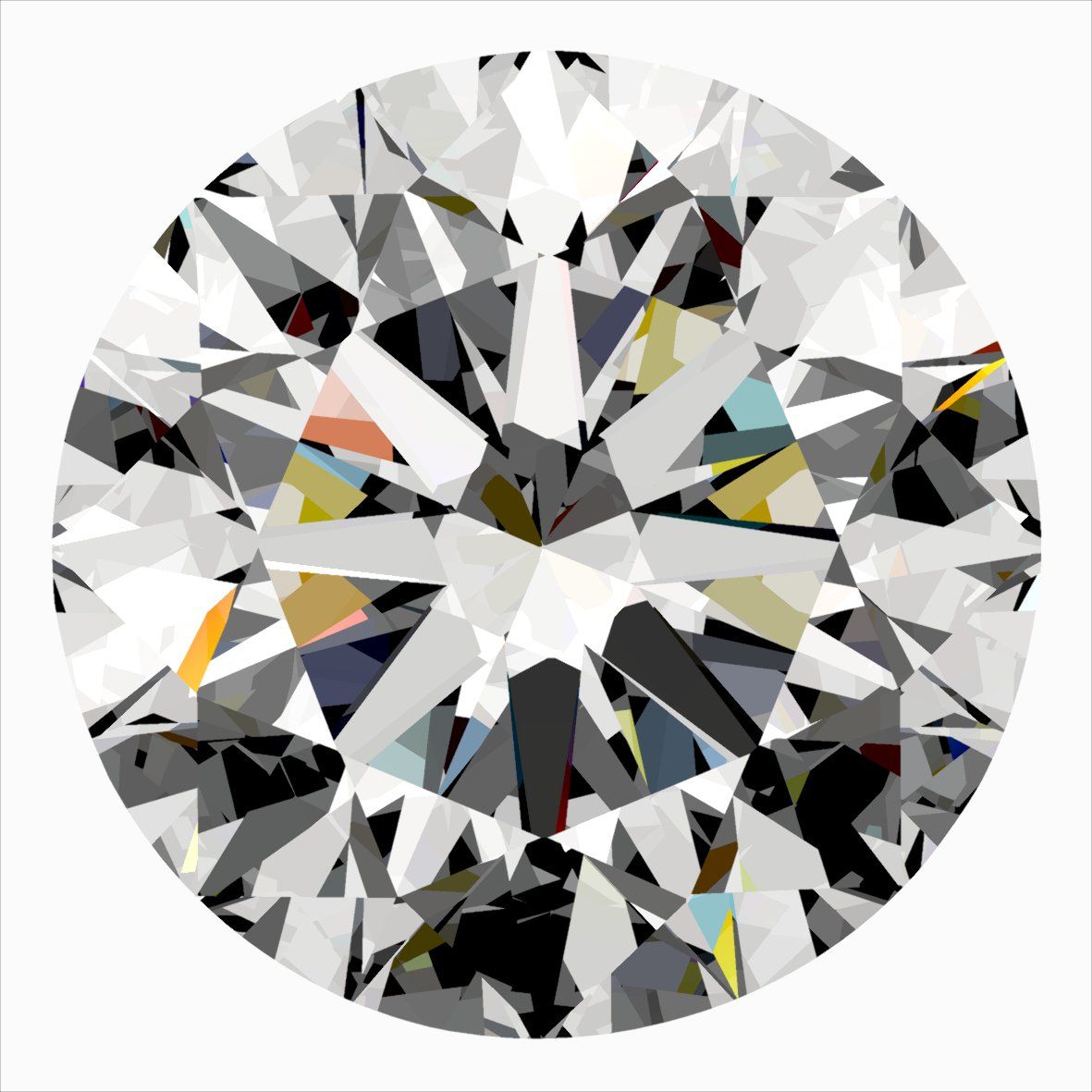 0.32 ct Round diamond