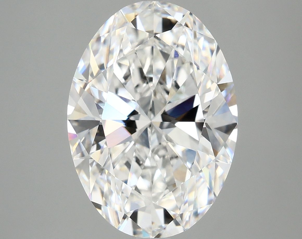 5.03 ct. oval Lab Grown Diamond front image