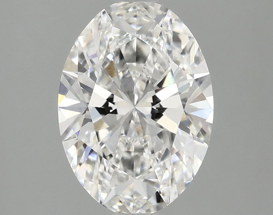 2.10 ct. oval Lab Grown Diamond front image