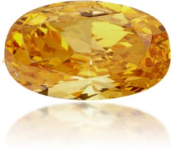 Diament 0.25 ct Fancy Deep Orange/SI1