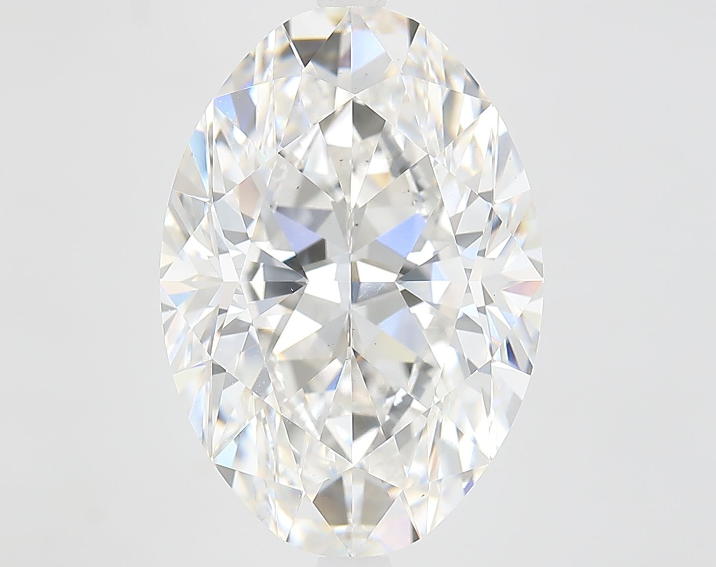 9.05 ct. oval Lab Grown Diamond front image