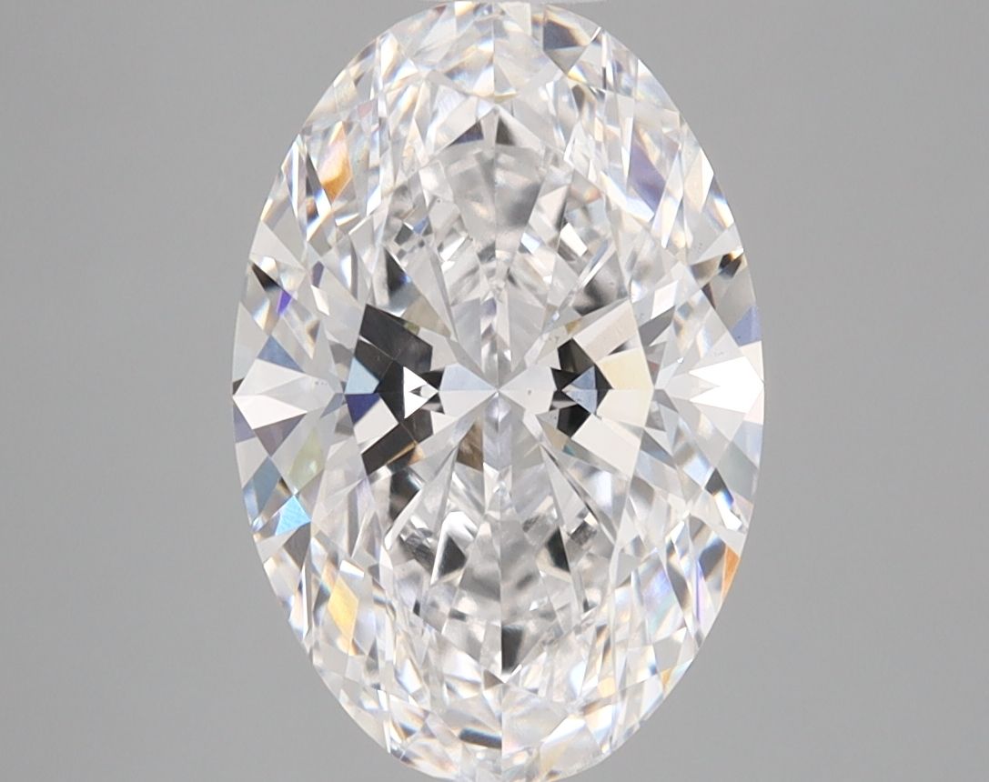 3.08 ct. oval Lab Grown Diamond front image