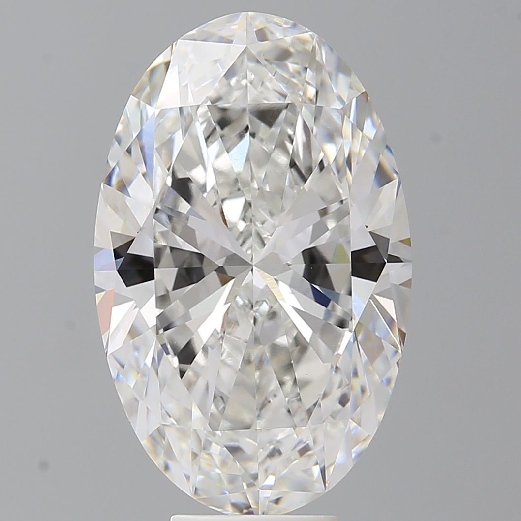 9.08 ct. oval Lab Grown Diamond front image
