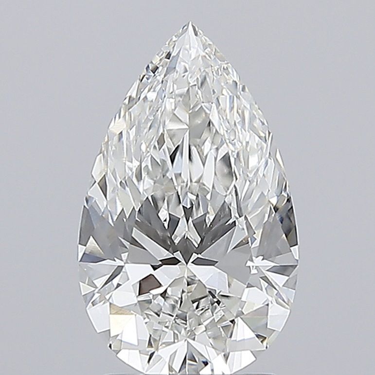 2.50 ct. pear Lab Grown Diamond front image