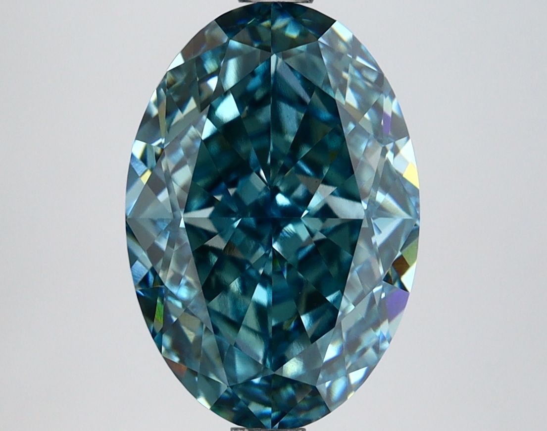 4.06 ct. oval Lab Grown Diamond front image
