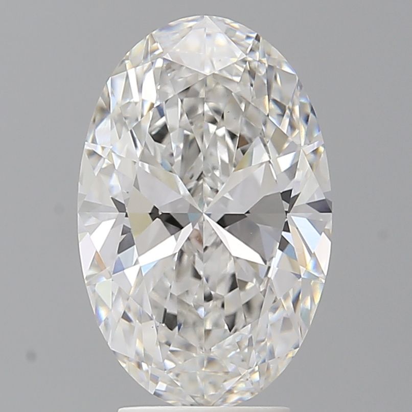 4.08 ct. oval Lab Grown Diamond front image