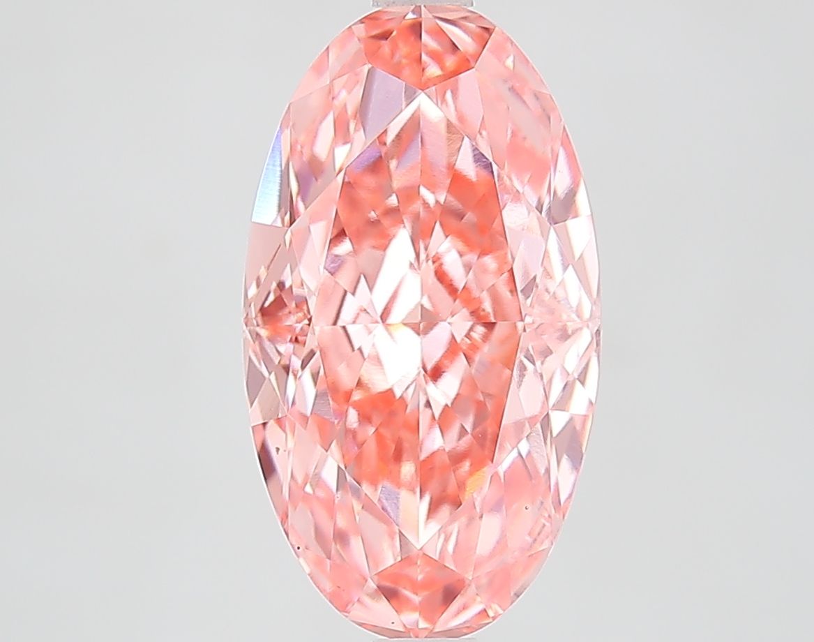 4.08 ct. oval Lab Grown Diamond front image