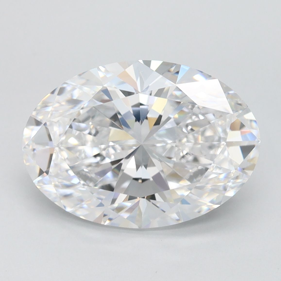 3.07 ct. oval Lab Grown Diamond front image