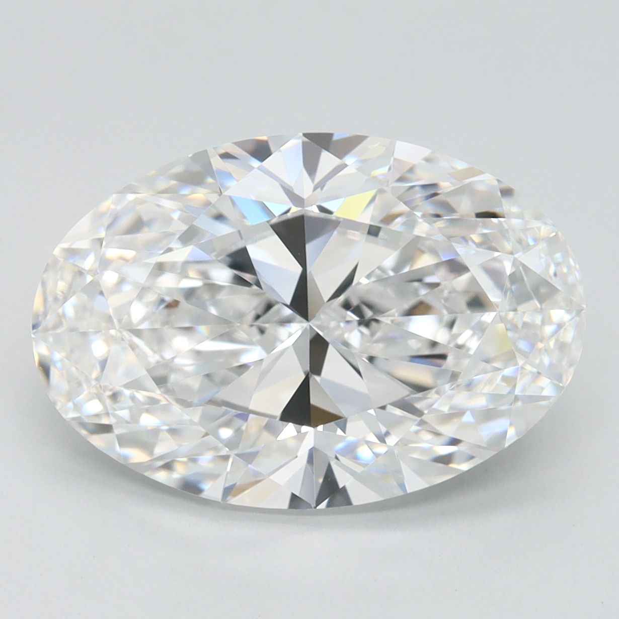 4.02 ct. oval Lab Grown Diamond front image