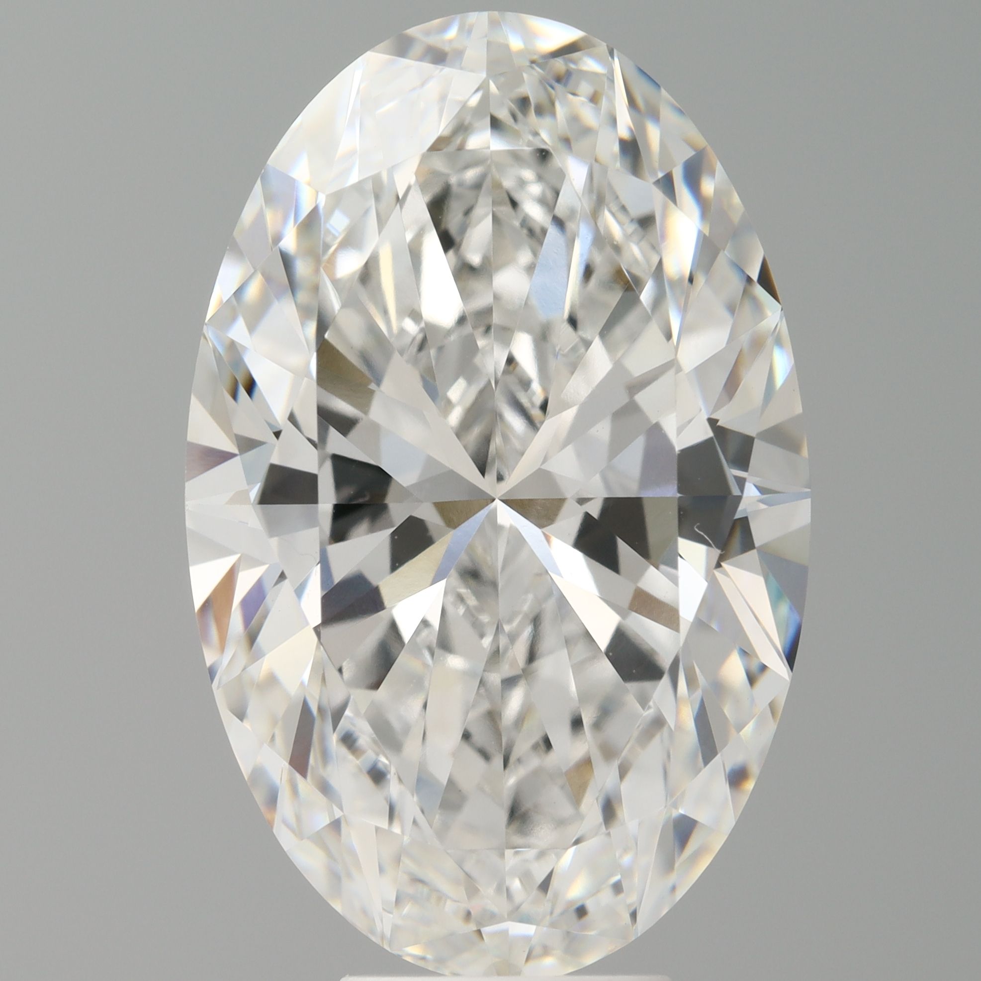 8.58 ct. oval Lab Grown Diamond front image