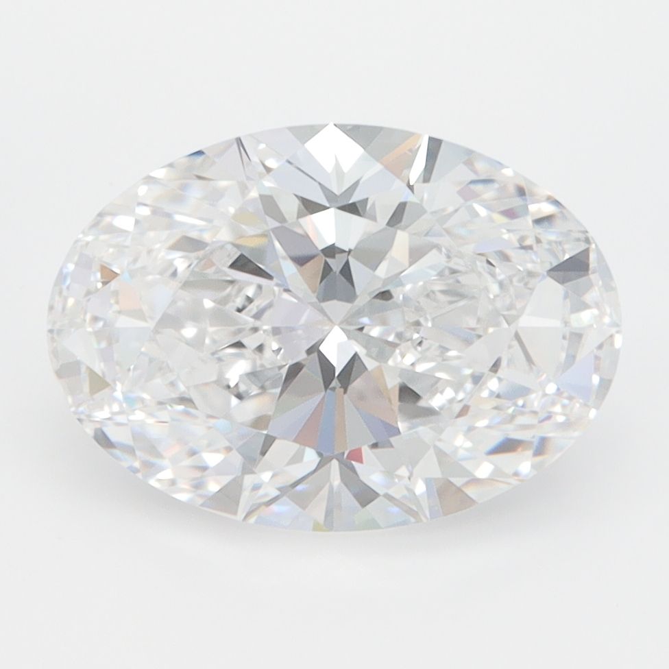 3.01 ct. oval Lab Grown Diamond front image