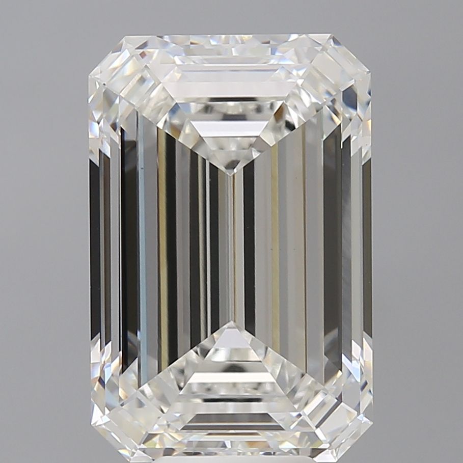 9.09 ct. emerald Lab Grown Diamond front image