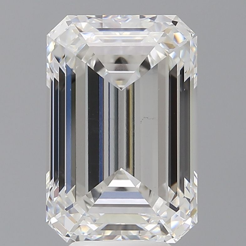 6.56 ct. emerald Lab Grown Diamond front image