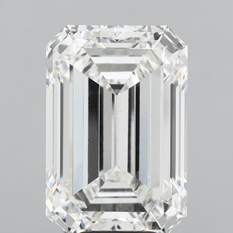 8.09 ct. emerald Lab Grown Diamond front image