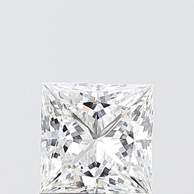 1.11 ct lab-grown Princess Diamond