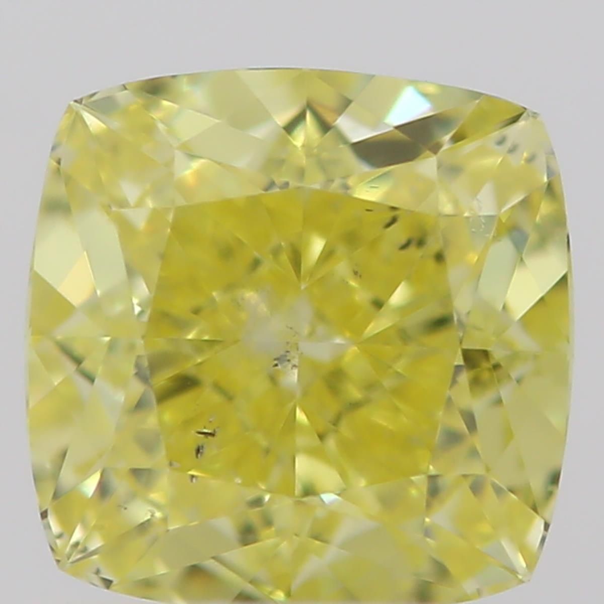 Diament 0.57 ct Fancy Intense Yellow/SI2