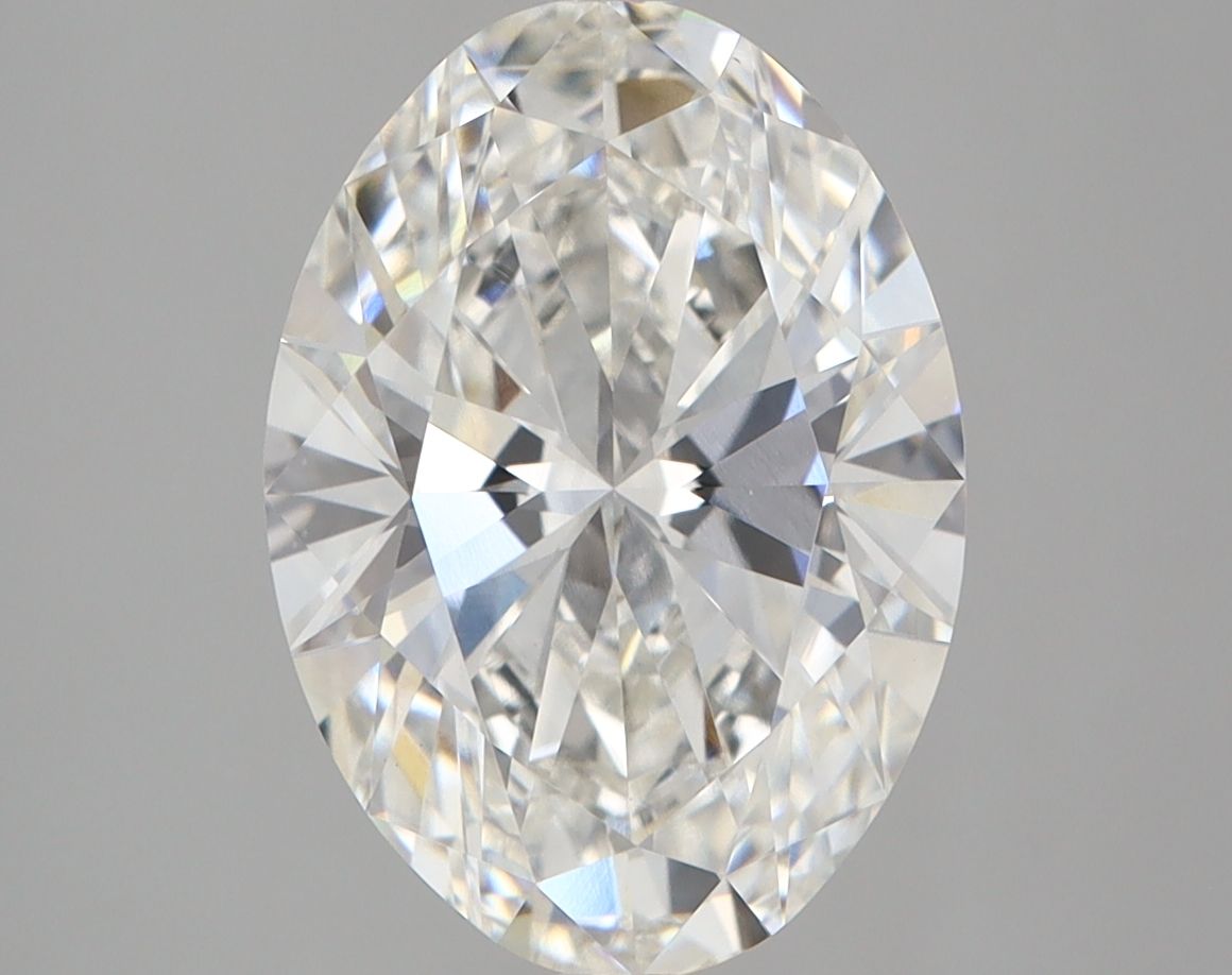 4.07 ct. oval Lab Grown Diamond front image