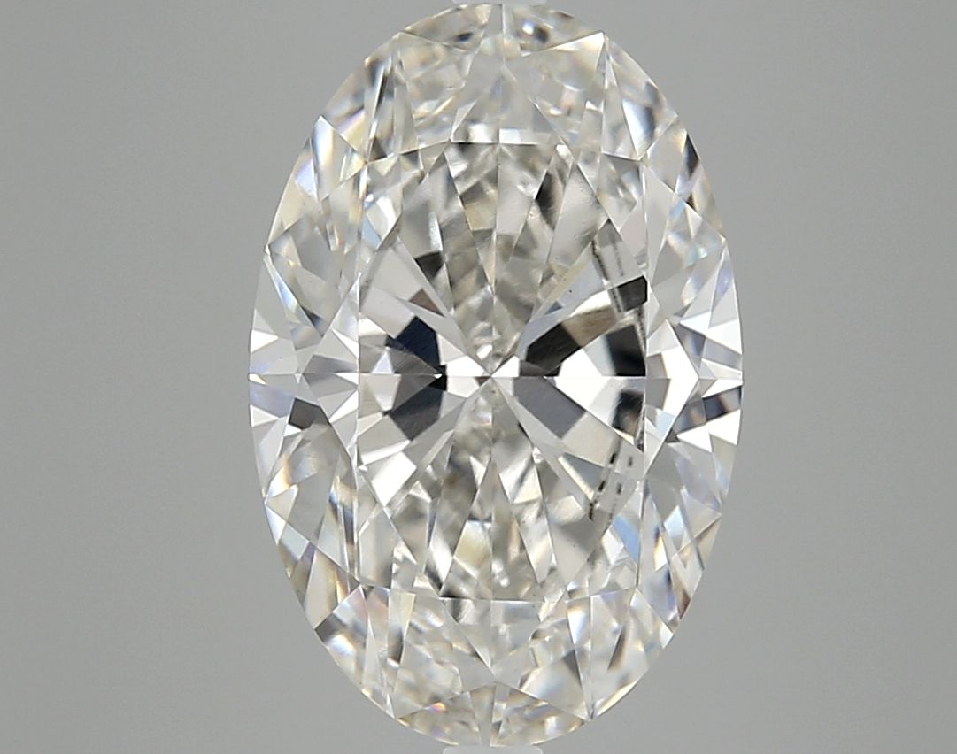 5.50 ct. oval Lab Grown Diamond front image