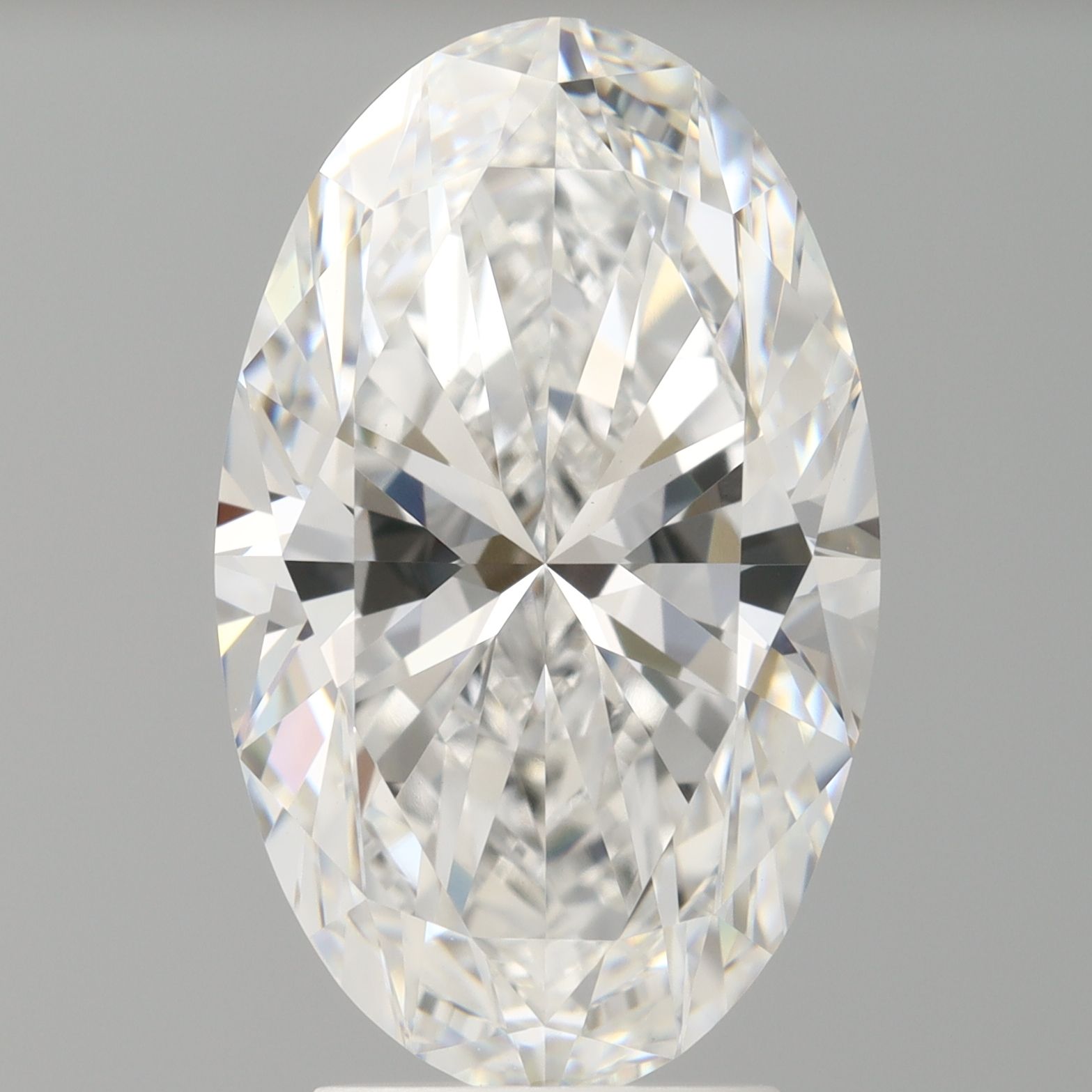 4.08 ct. oval Lab Grown Diamond front image