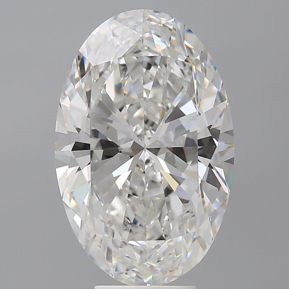 7.10 ct. oval Lab Grown Diamond front image
