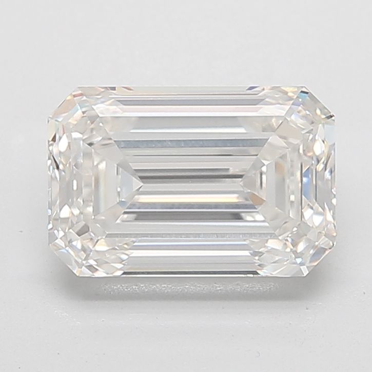 6.09 ct. emerald Lab Grown Diamond front image