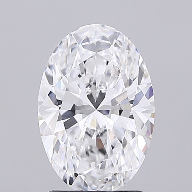 2.01 ct. oval Lab Grown Diamond front image