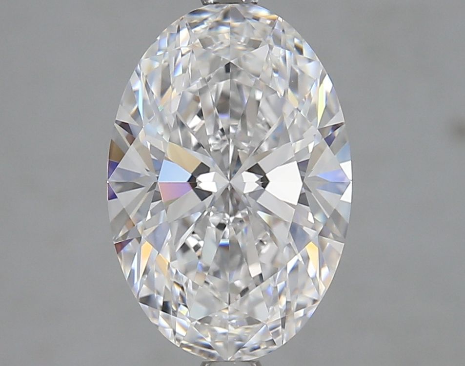 3.13 ct. oval Lab Grown Diamond front image