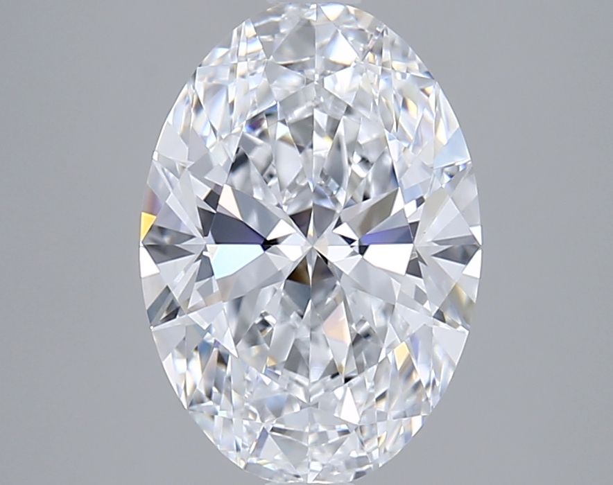 2.06 ct. oval Lab Grown Diamond front image