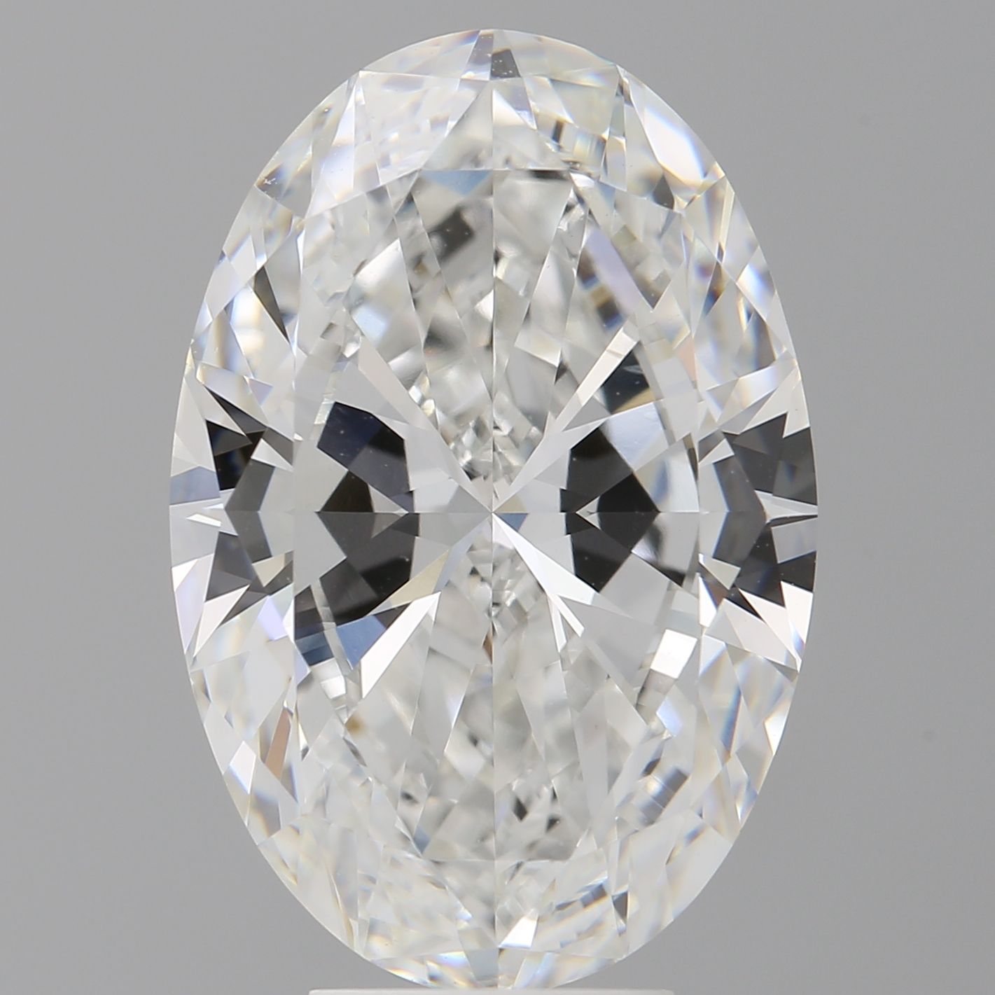 7.00 ct. oval Lab Grown Diamond front image