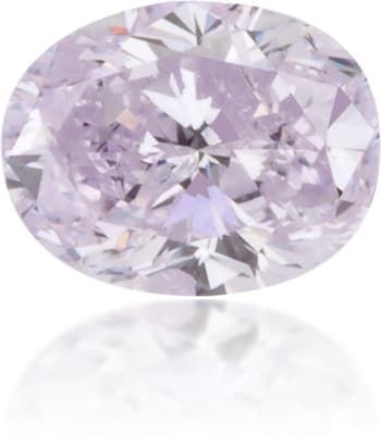 Diament 0.31 ct Fancy Light Pinkish Purple/I2
