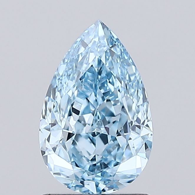 1.56 CT Fancy Vivid Blue PEAR