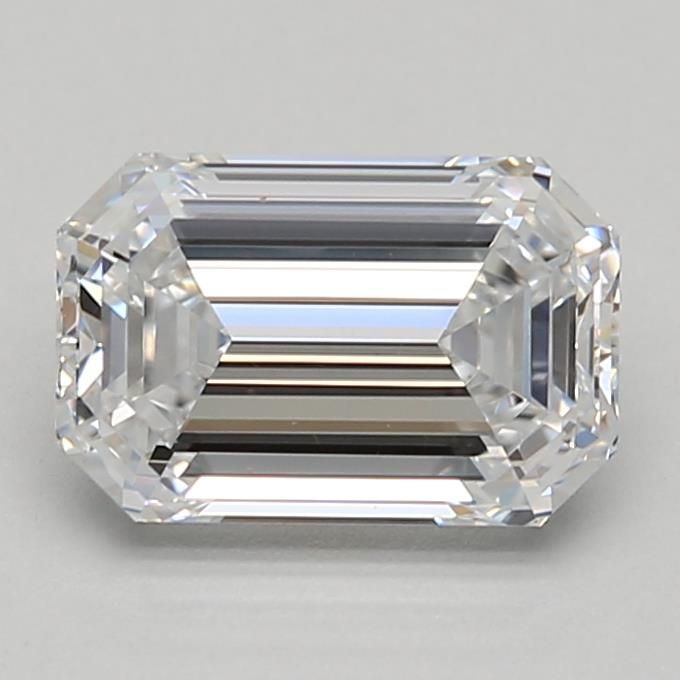 Diamant Émeraude 1.43 ct - Couleur D - Pureté SI1
