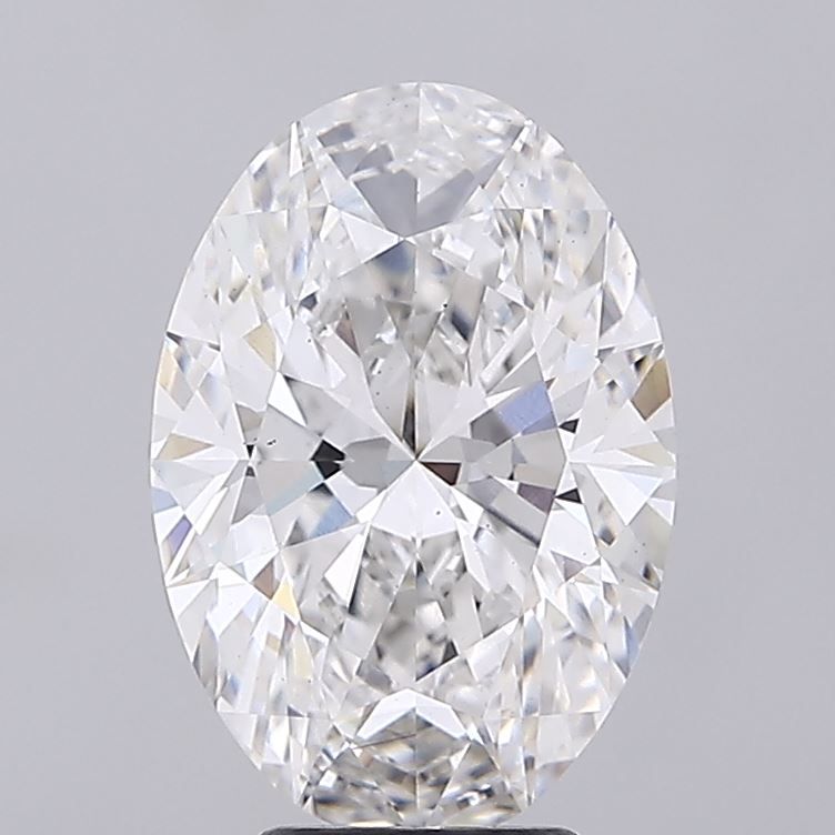 5.16 ct. oval Lab Grown Diamond front image