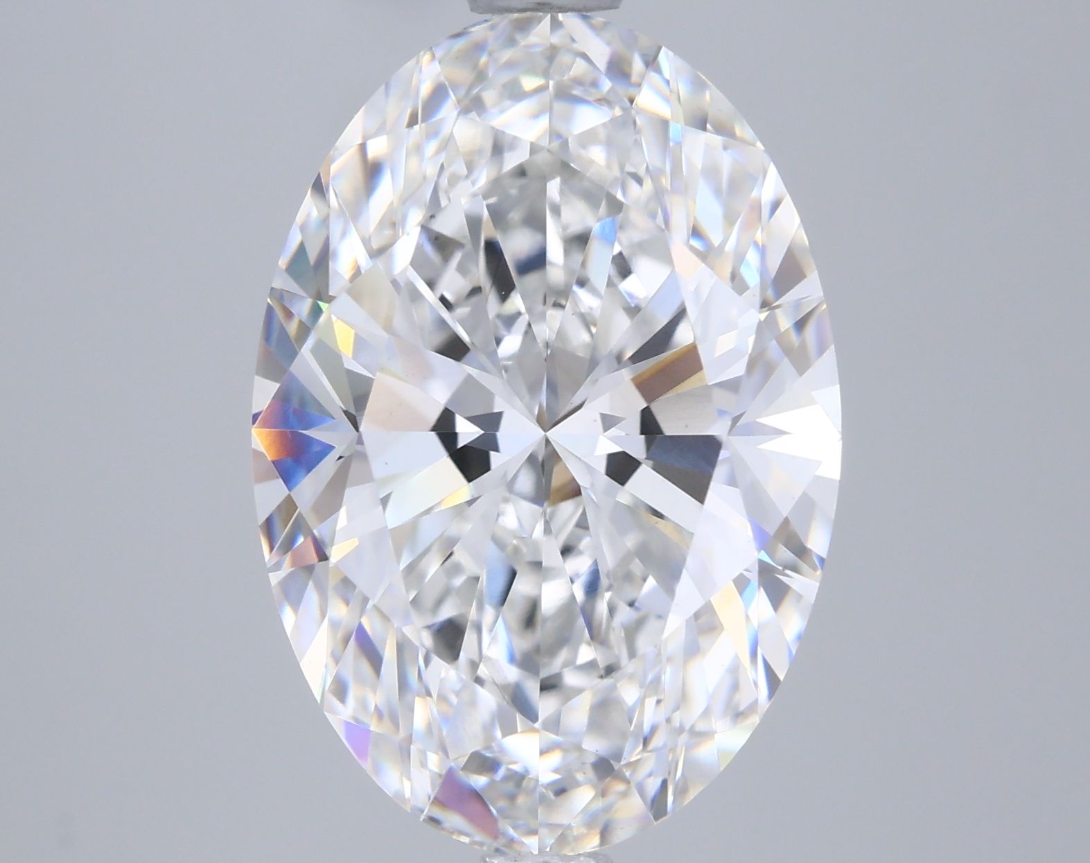 5.01 ct. oval Lab Grown Diamond front image